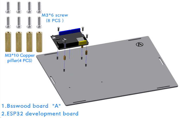 ESP32 development board installation